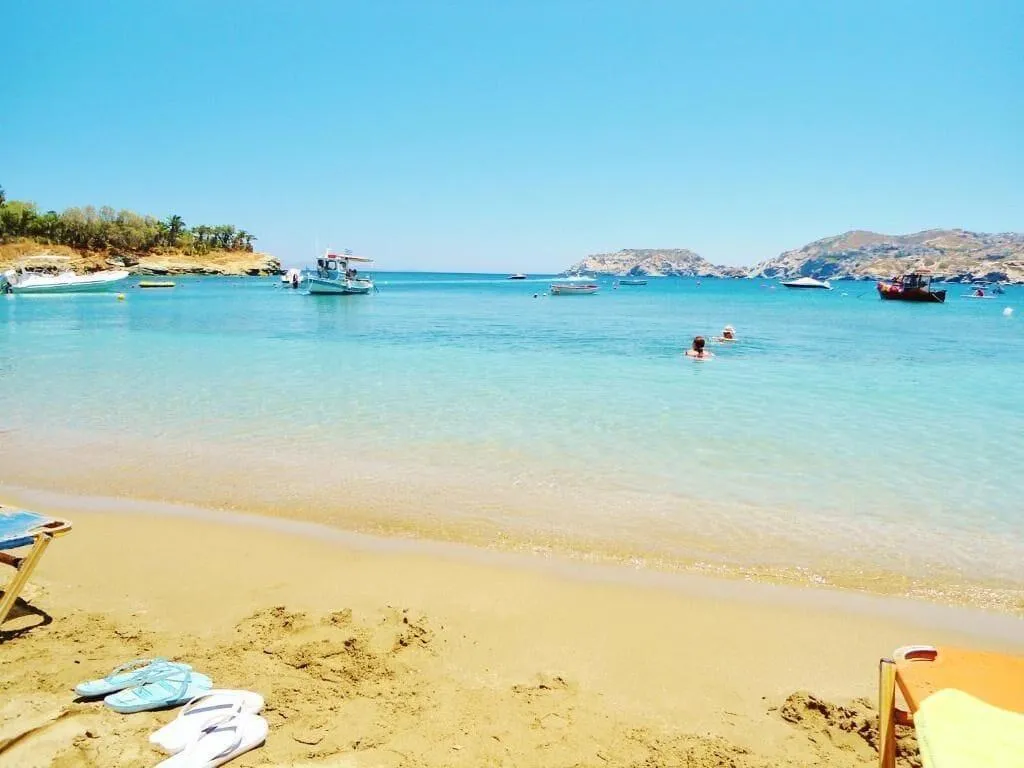 Beach, Apollonia Apartments, Crete