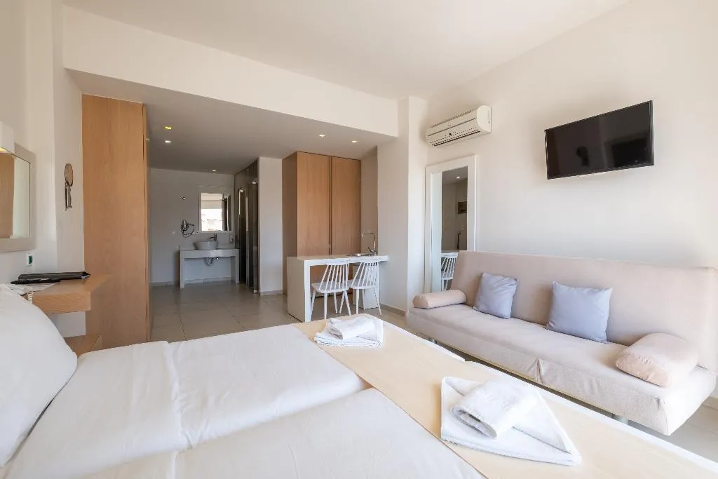 JUNIOR SUITE STANDARD Room, Dimitrios Beach Hotel, Crete