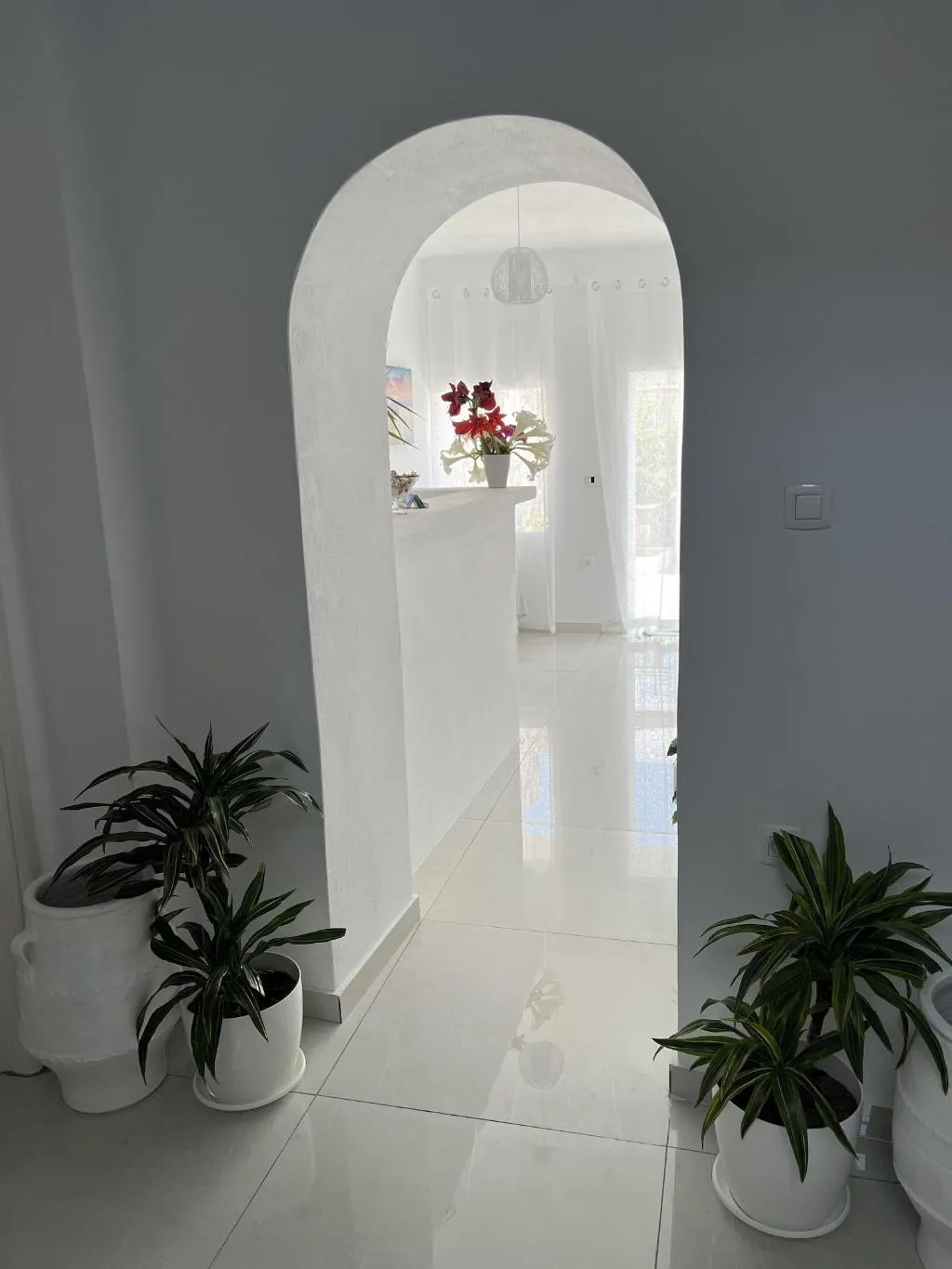 Lobby, Villa Pavlina, Santorini