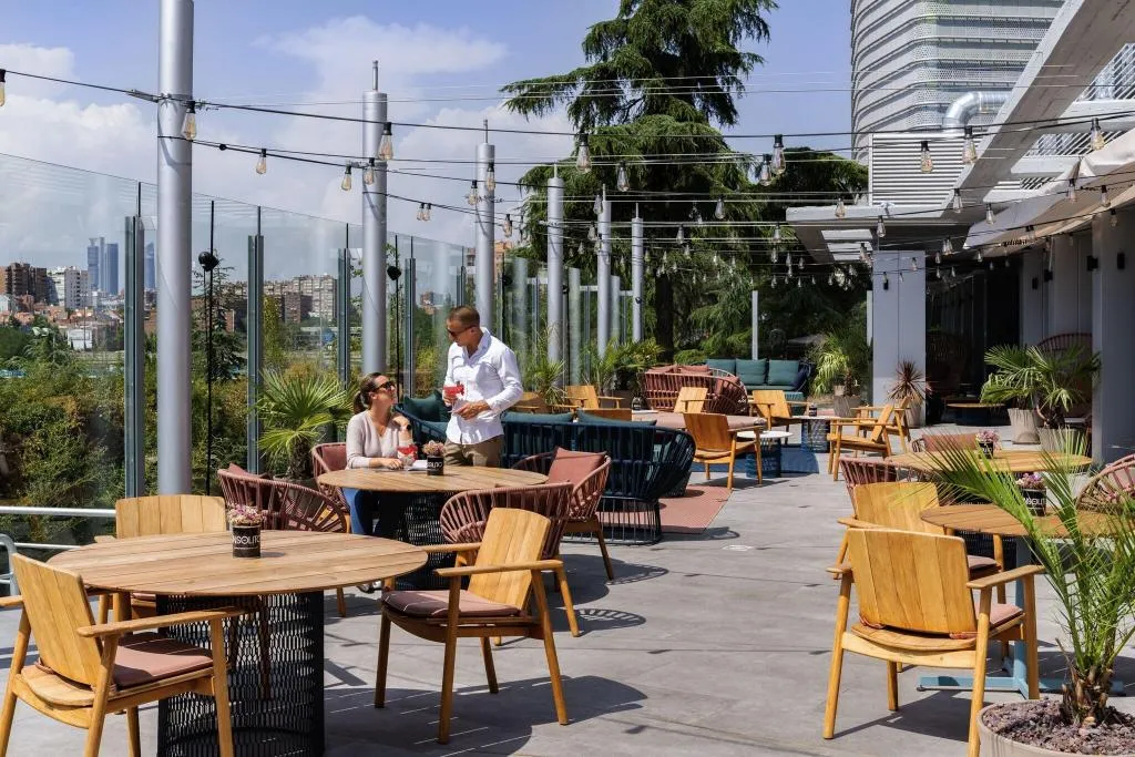 Terrace, Novotel Madrid City Las Ventas, Madrid