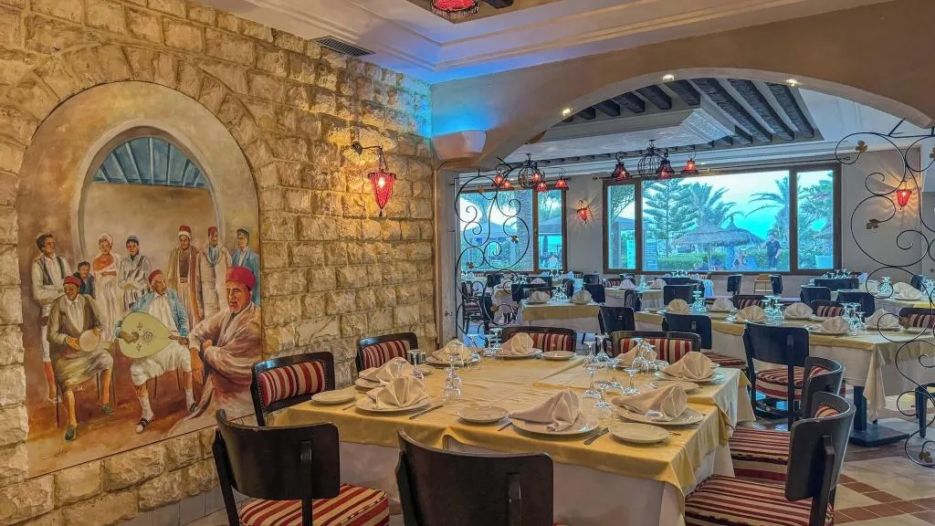 Restaurant, Dar El Bhar, Tunisia