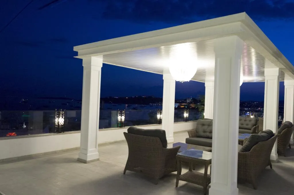 Terrace, Ena Boutique Hotel, Bodrum