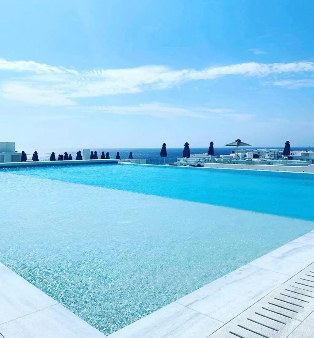 General view, The George Hotel, Mykonos