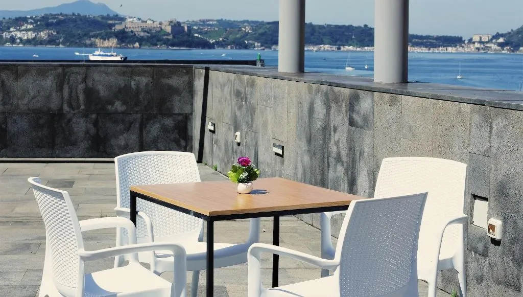 Terrace, Hotel Neronensis, Naples