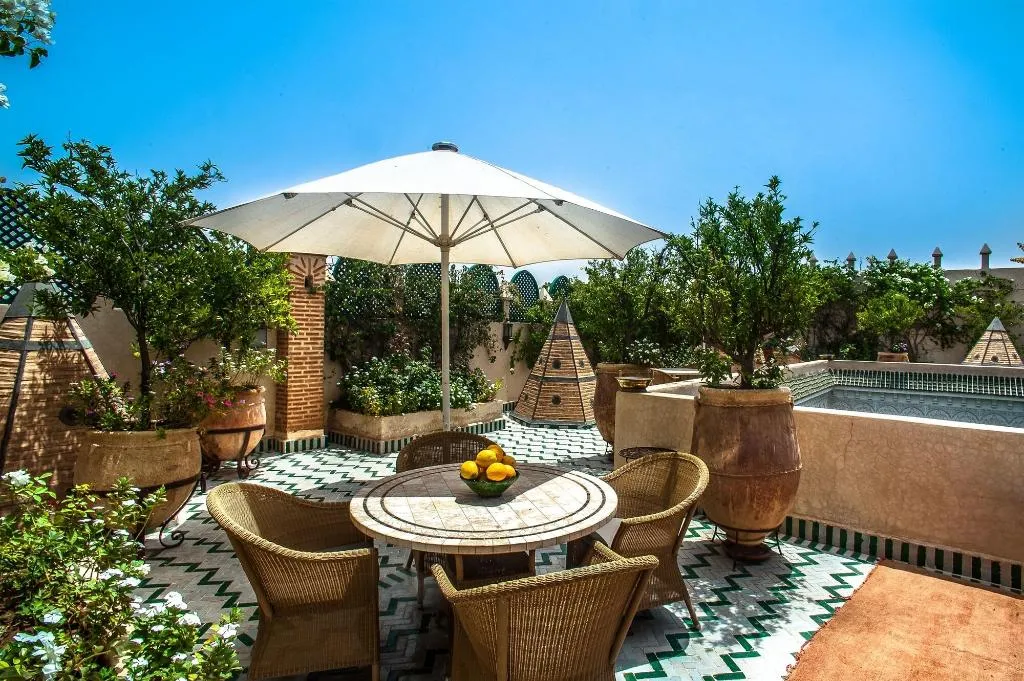 Terrace, Riad Laurence Olivier, Marrakech