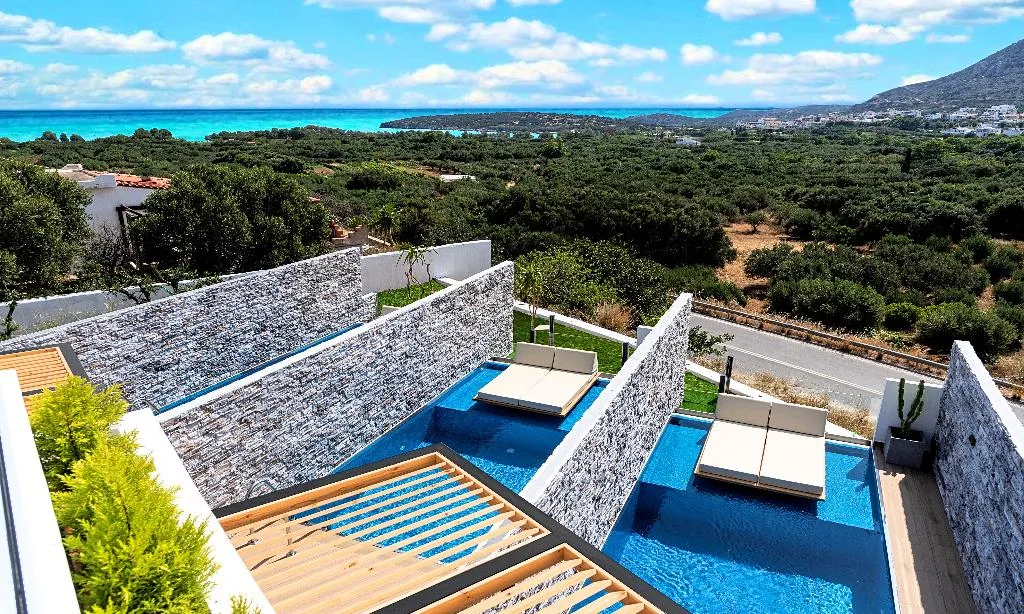 Terrace, Aelia Suite, Crete
