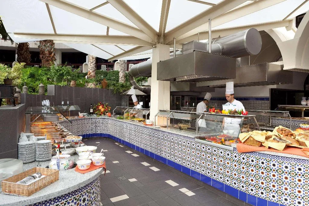 Restaurant, Seaside Sandy Beach, Gran Canaria