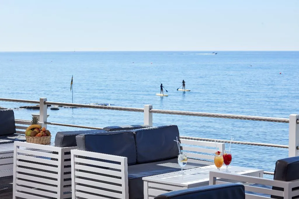 Restaurant, Atlantica Bay, Cyprus