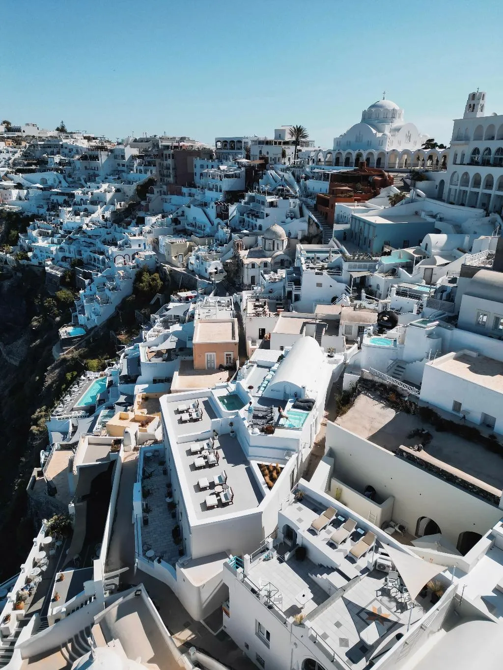 Lobby, Trieris Villas & Suites, Santorini