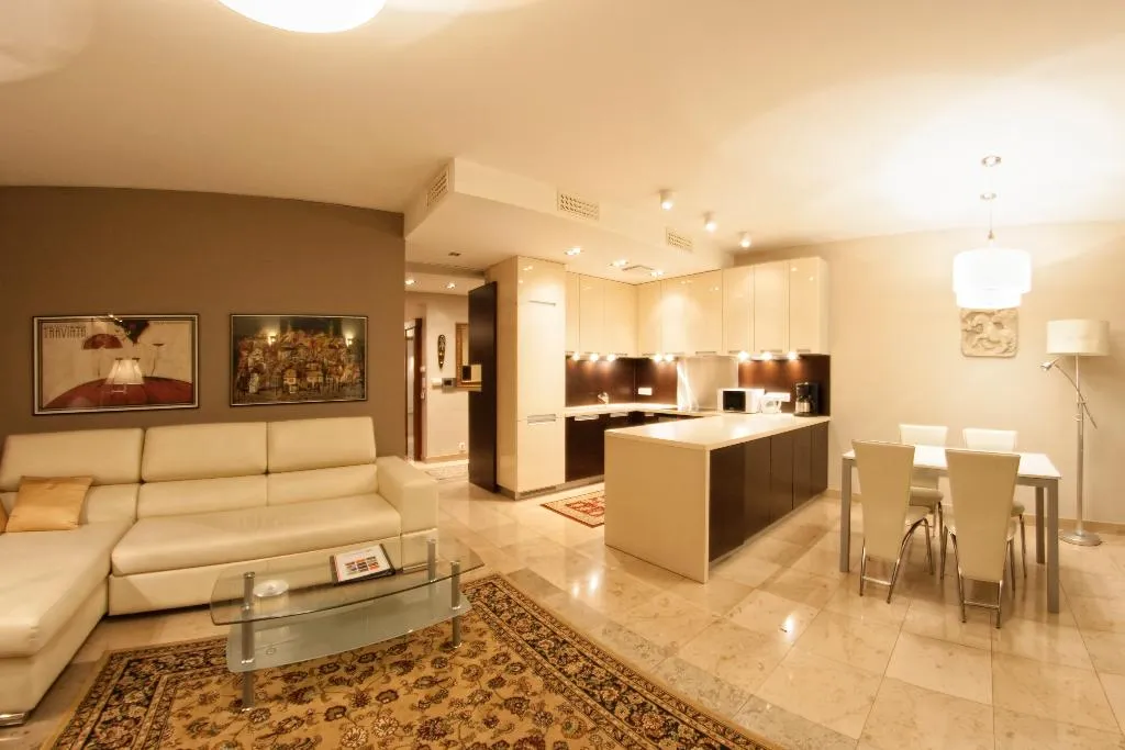 APARTMENT TWO BEDROOMS WITH TERRACE Room, Yourplace Biskupia Apartments, Krakow