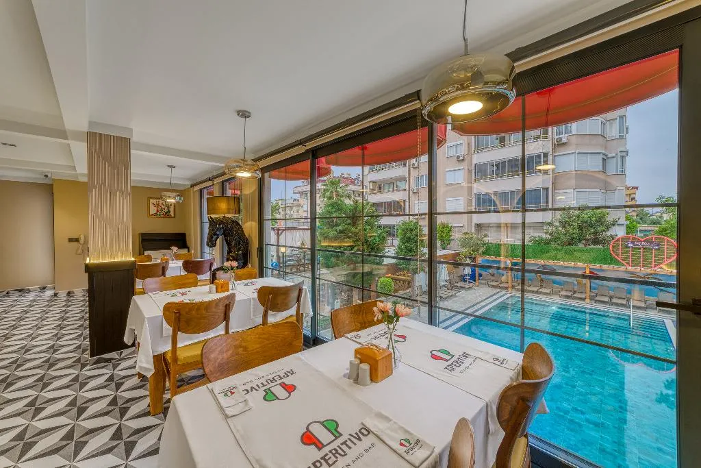 Restaurant, Club Big Blue Suite Hotel, Antalya