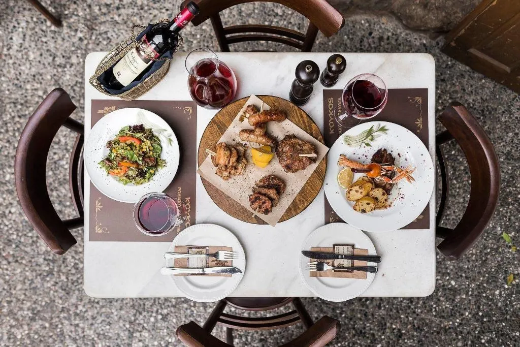 Restaurant, Koukos Rhodian Guesthouse - Adults Only, Rhodes