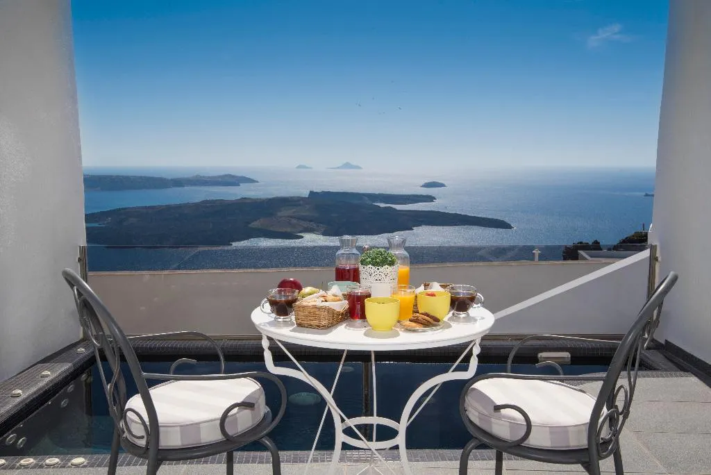 General view, Senses Suites, Santorini