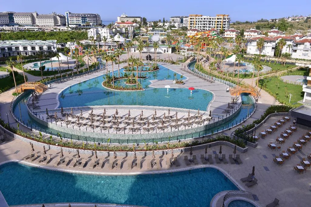 Terrace, Azura World Hotel, Antalya