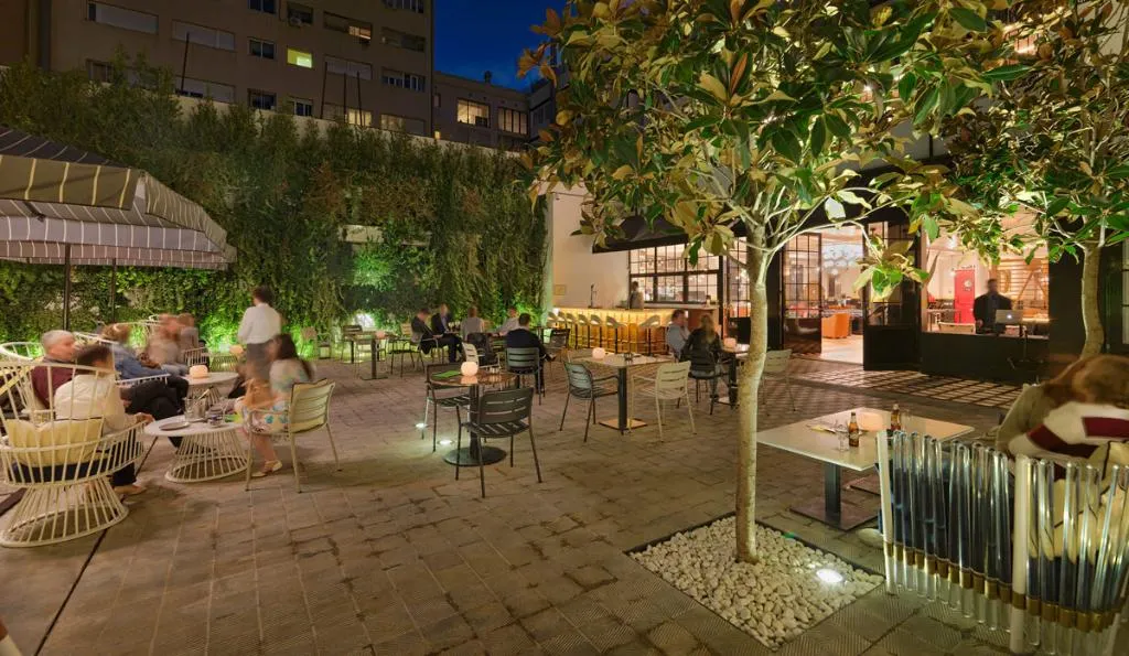 Terrace, H10 Metropolitan, Barcelona