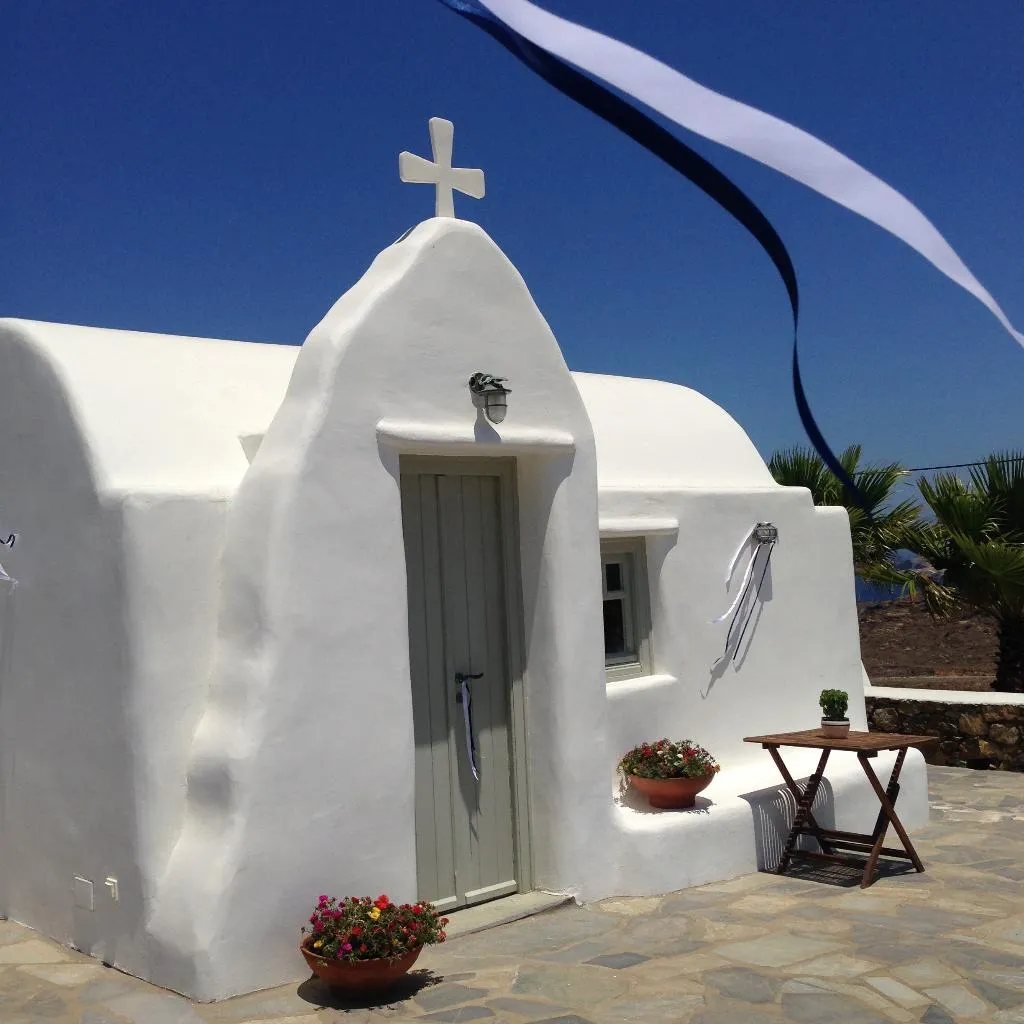 General view, Yakinthos Residence, Mykonos