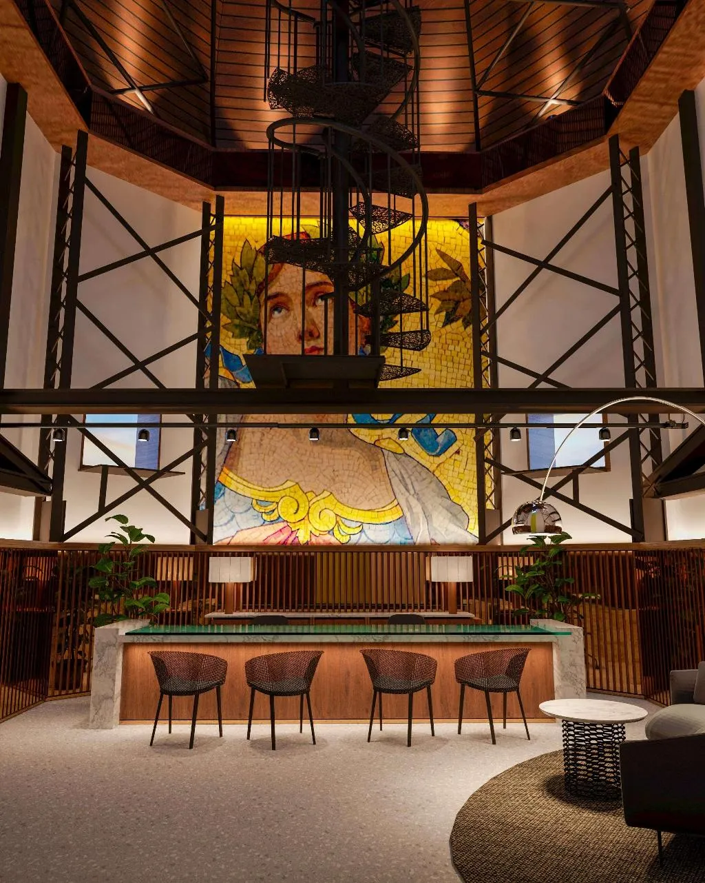 Lobby, Palazzo Cordusio A Gran Melia Hotel, Naples