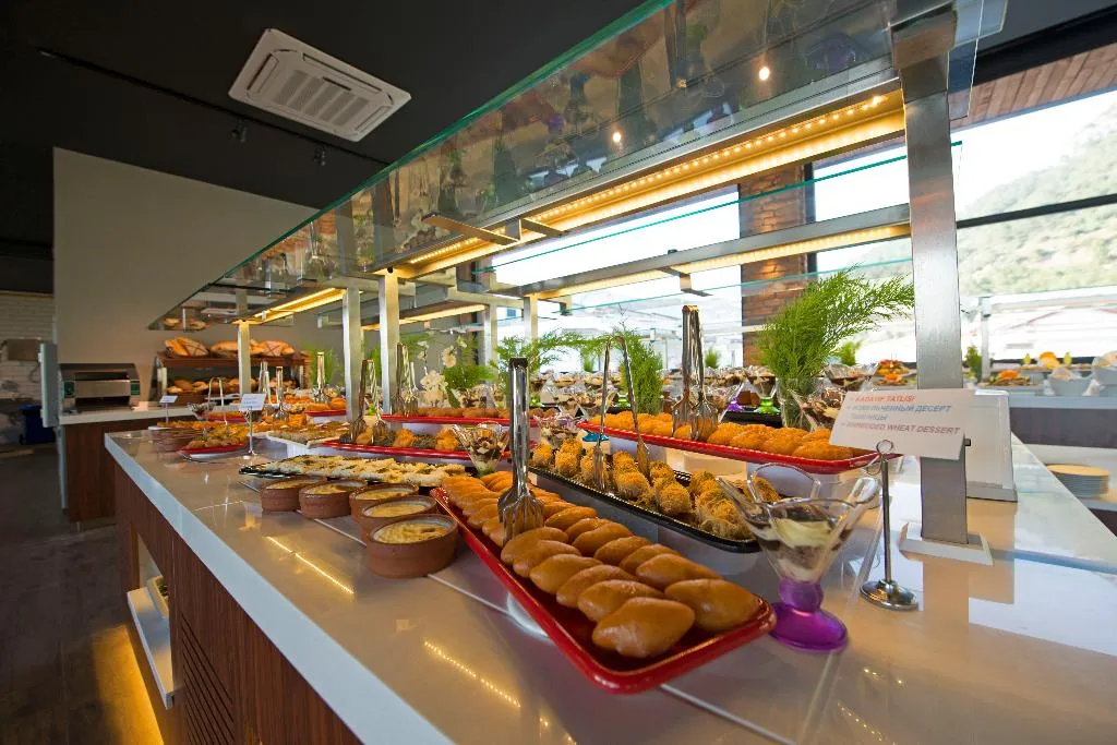 Restaurant, Belcekum Beach Hotel, Dalaman