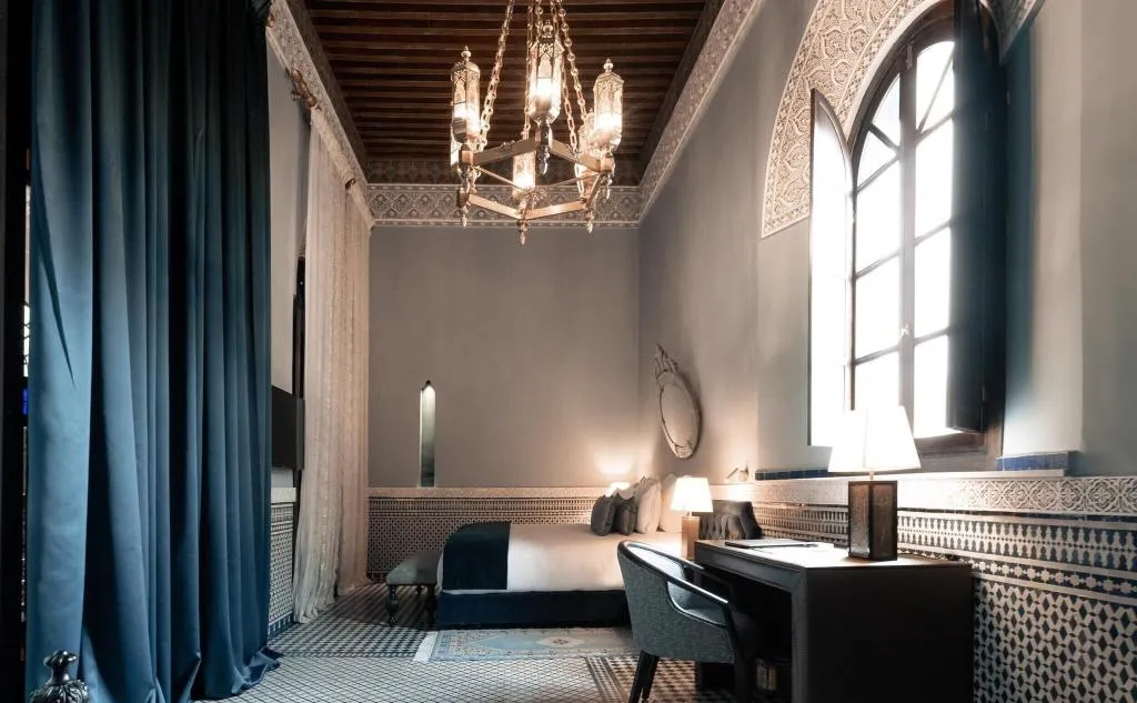 SUITE KING SIZE BED Room, Riad Fes Relais et Cháteaux, Fez