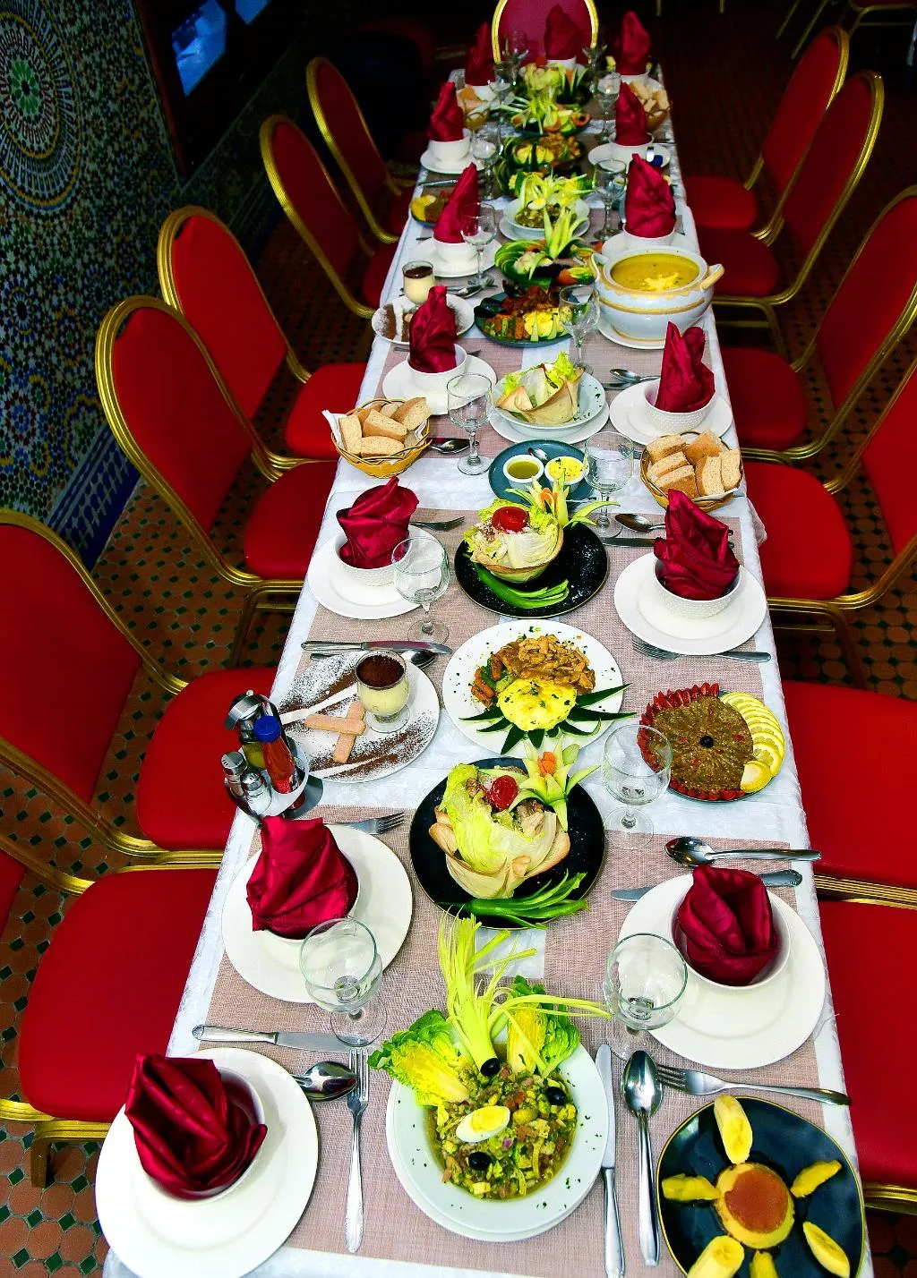 Restaurant, Nouzha Hotel, Fez