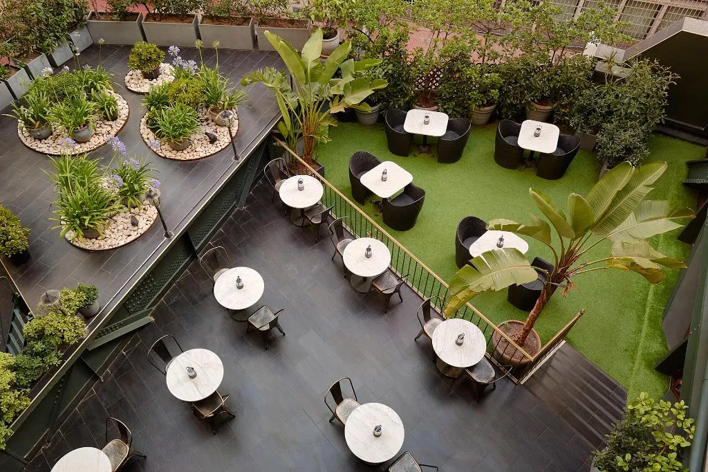 Terrace, Continental Barcelona Hotel, Barcelona