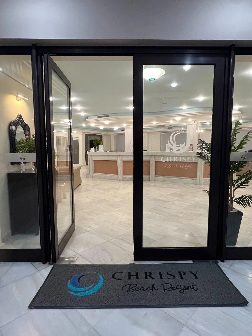 Lobby, Chrispy Beach Resort, Crete