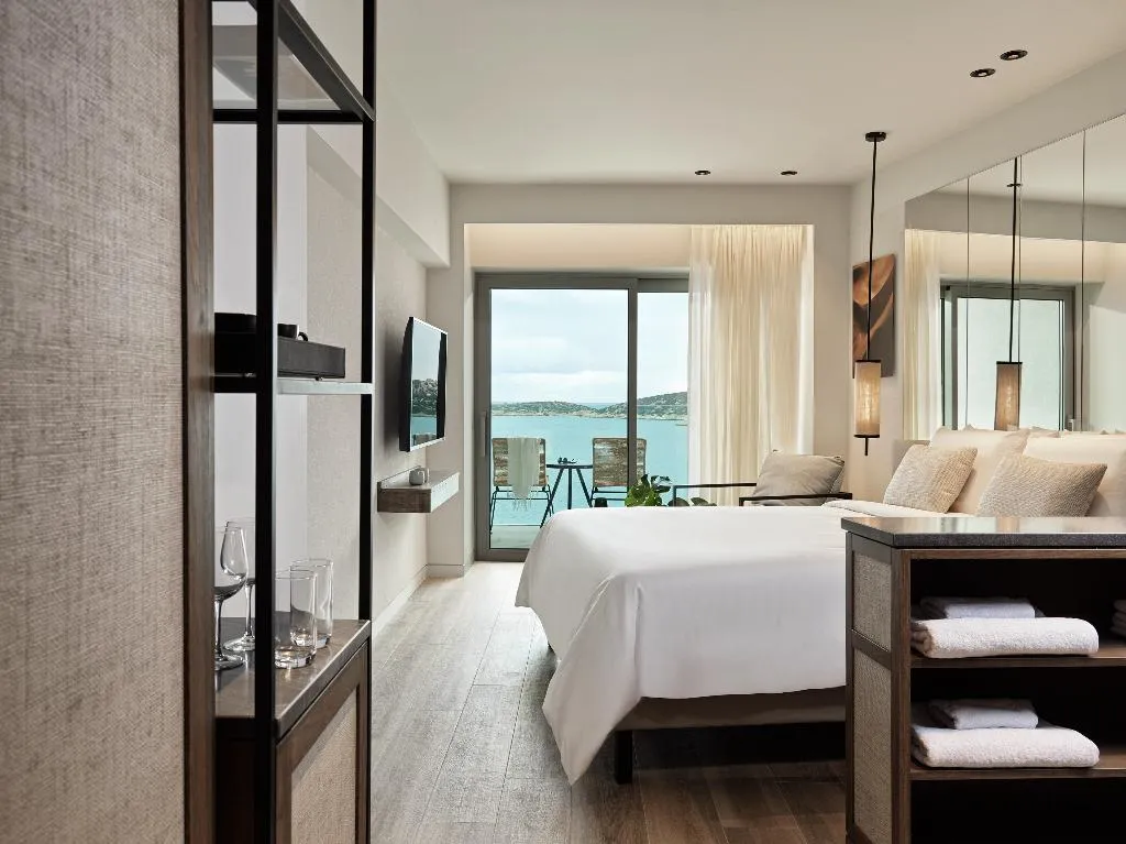 DOUBLE DELUXE SEA VIEW Room, NIKO Seaside Resort Crete MGallery, Crete