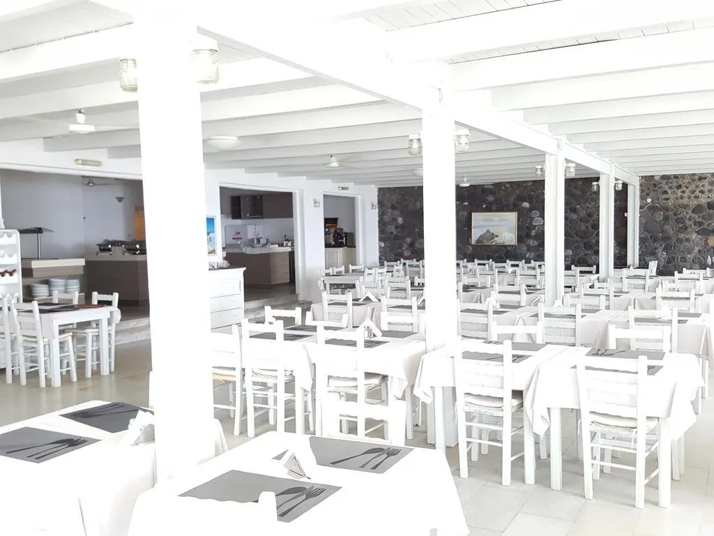 Restaurant, Okeanis Beach Hotel, Santorini
