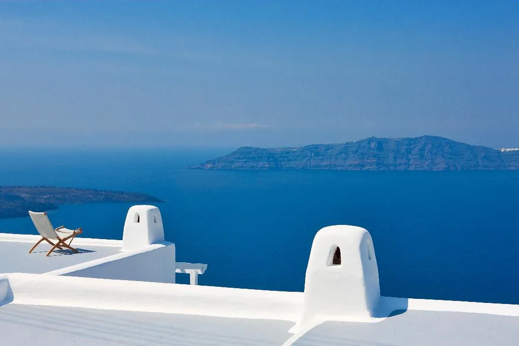 Terrace, Belvedere Suites, Santorini