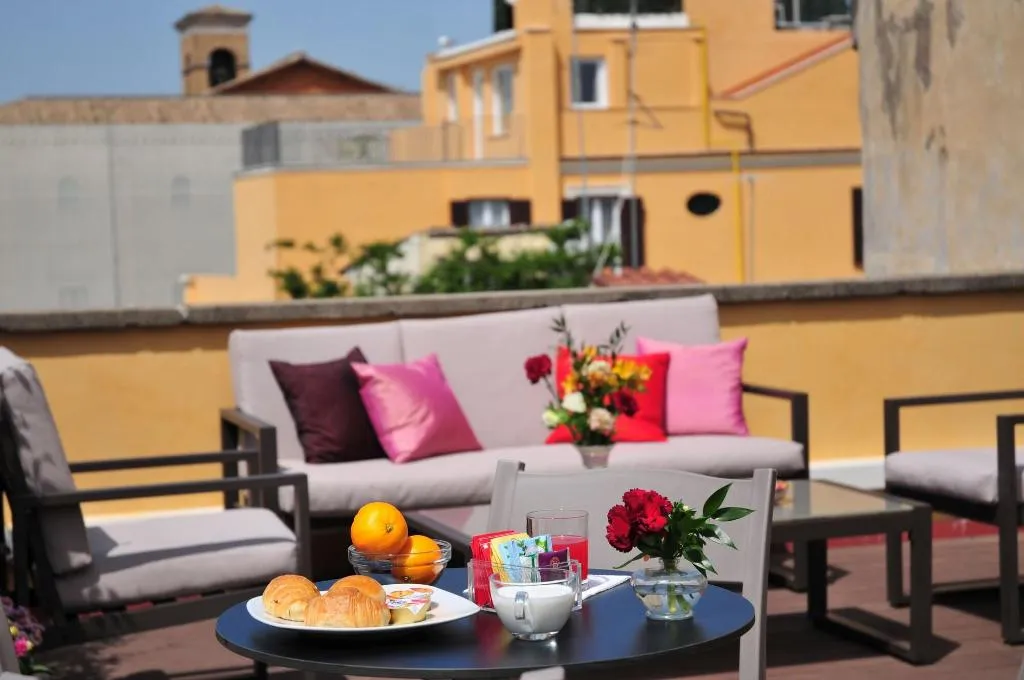 Terrace, Little Queen Navona, Rome