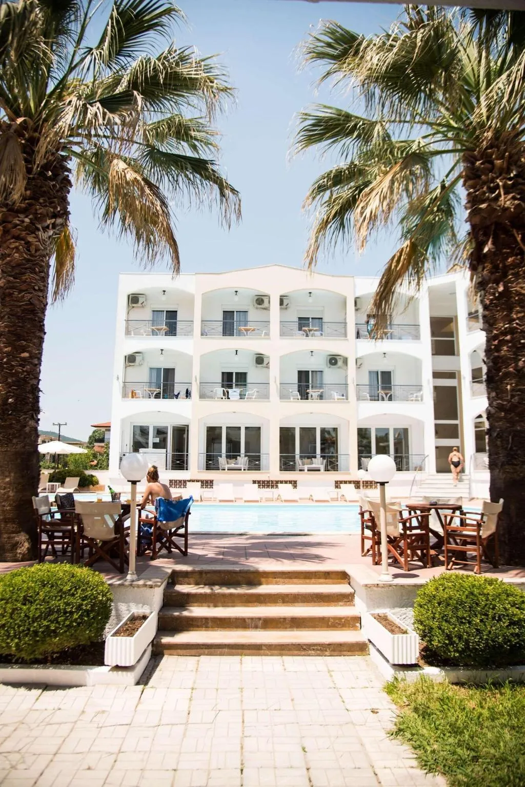 Terrace, Stavros Beach Hotel Resort, Thessaloniki