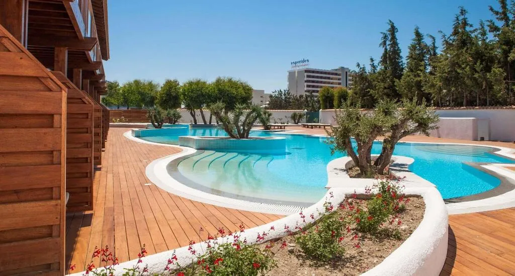 Terrace, Esperos Village Adults Only, Rhodes