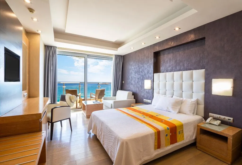 SINGLE SEA VIEW Room, Konstantinos Palace, Rhodes