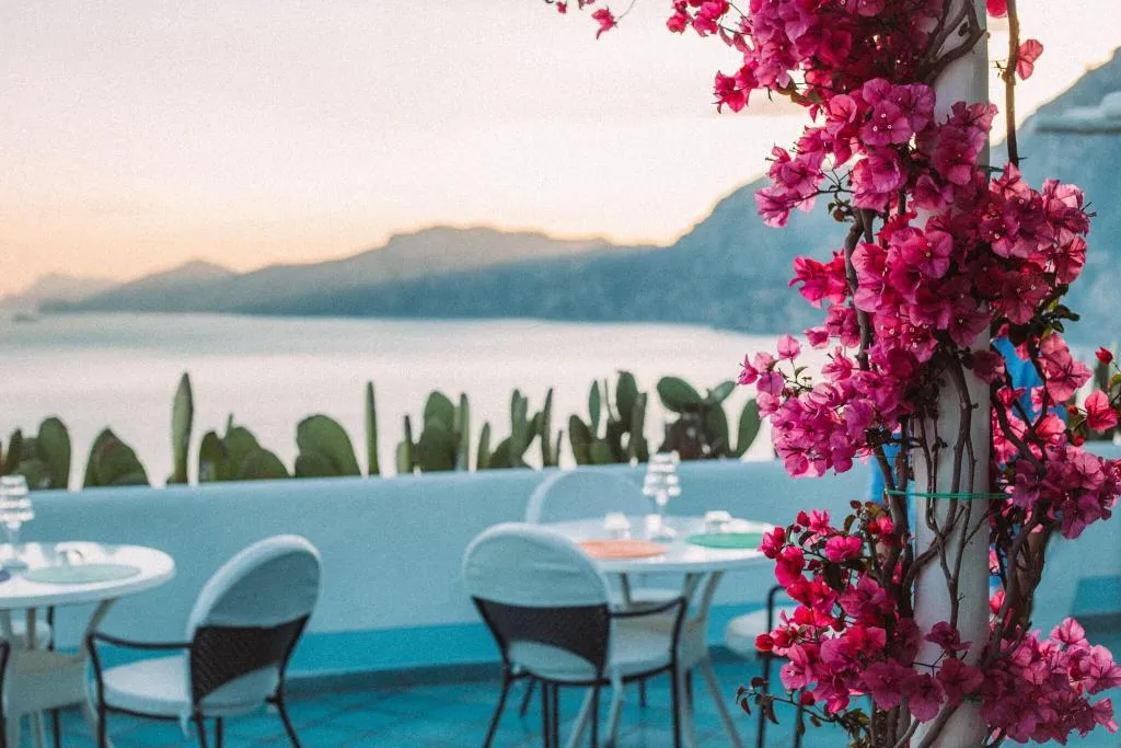 Terrace, Hotel Le Fioriere, Naples