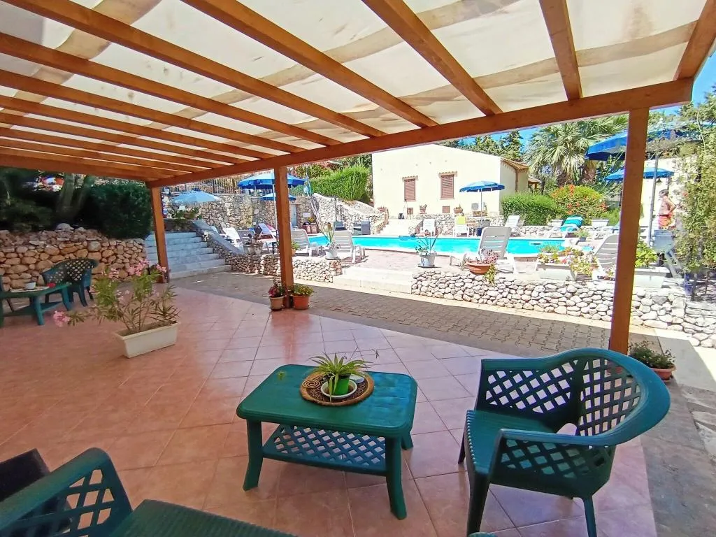 Terrace, Hotel Grotticelli, Palermo