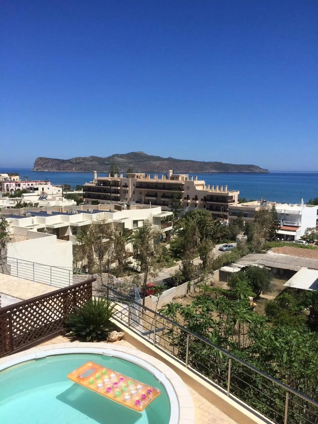 General view, Blue Villas, Crete