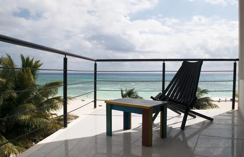 Terrace, Kay Hotel, Playa Del Carmen