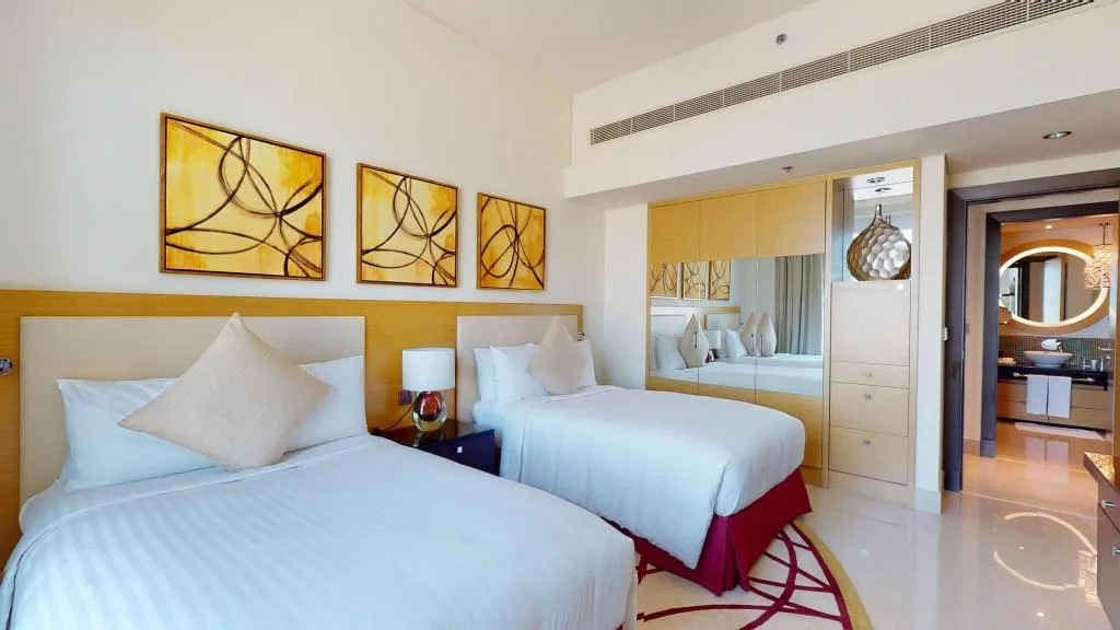 Room, Marriott Executive Apartments Al Jaddaf, Dubai, Dubai