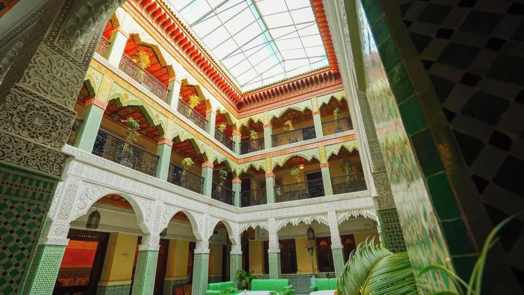 Lobby, Riad Reda, Fez