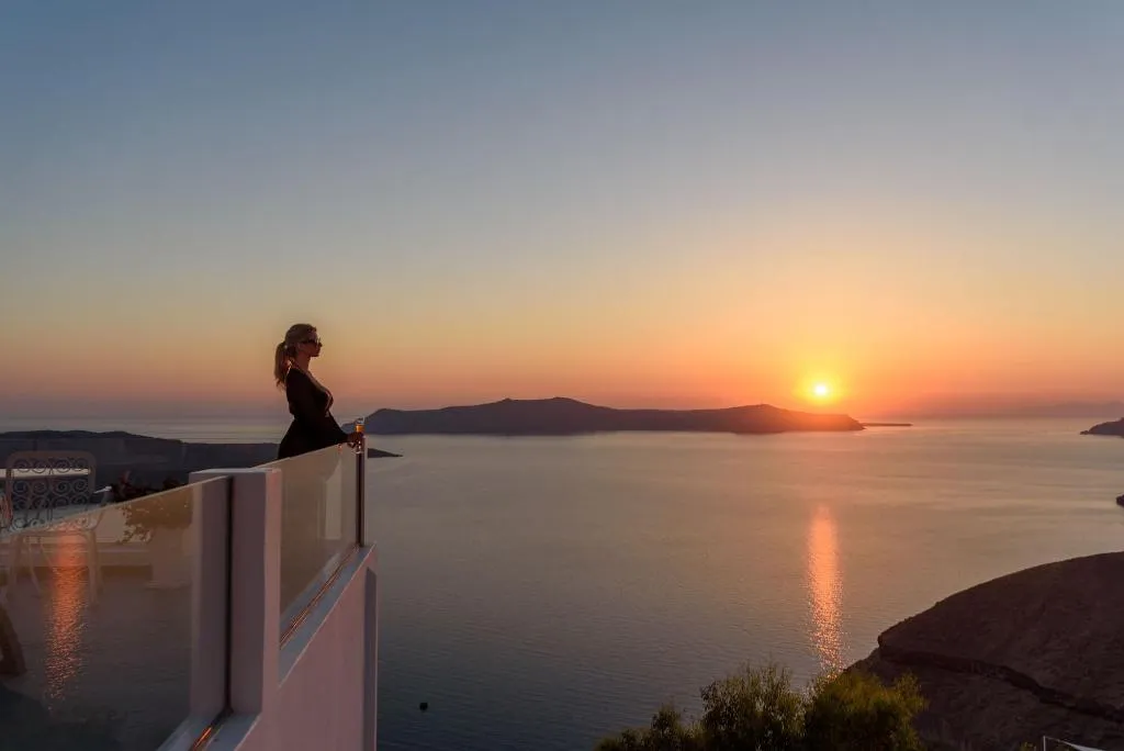 General view, Villa Renos, Santorini