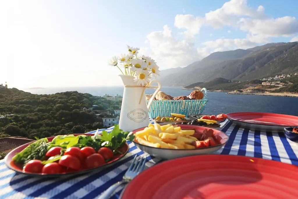 Restaurant, Düsler Evim Kas, Dalaman