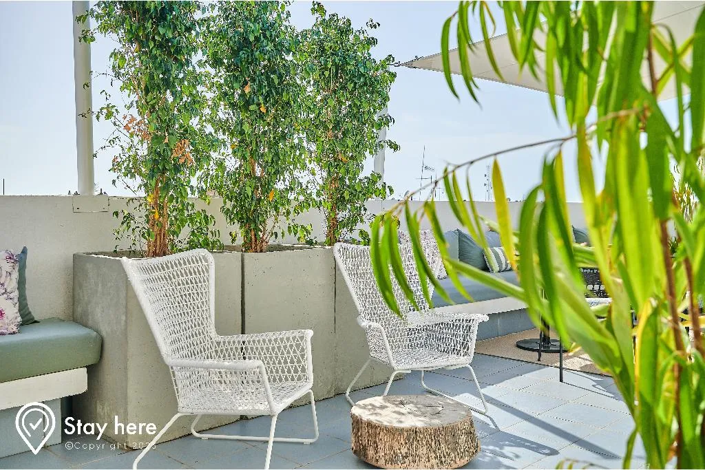 Terrace, Stayhere Rabat - Agdal 3 - Prestige Residence, Rabat