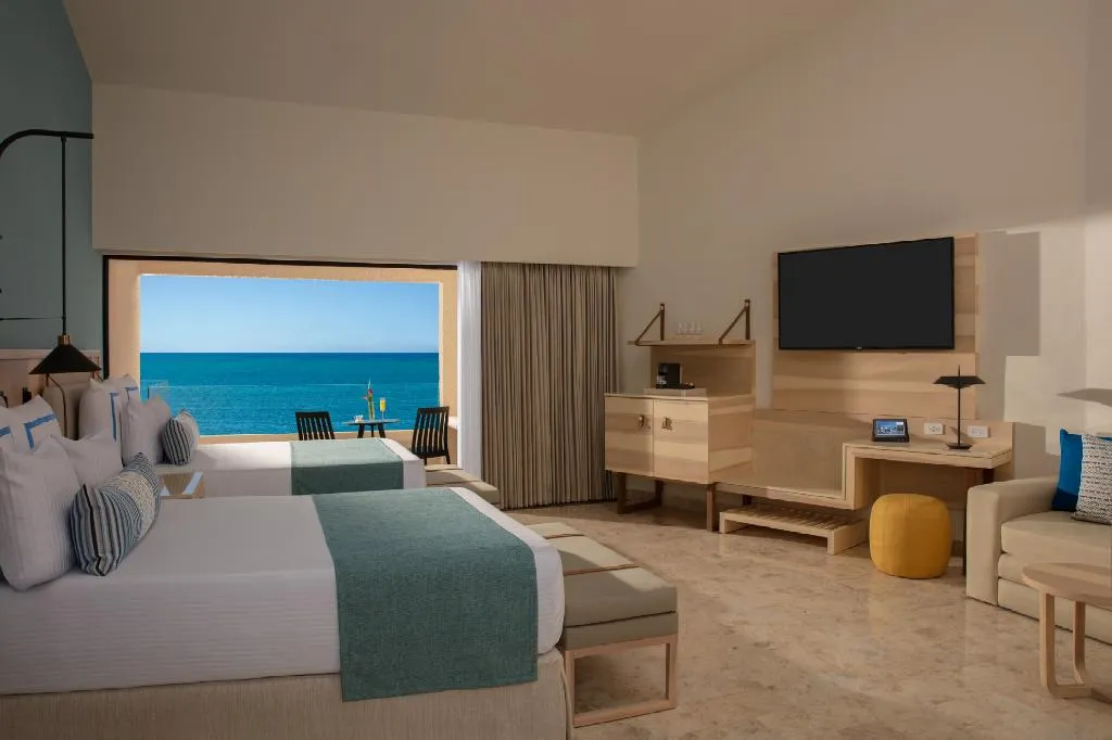 FAMILY ROOM CLUB OCEAN VIEW Room, Dreams Aventuras Riviera Maya All Inclusive, Cancun Area