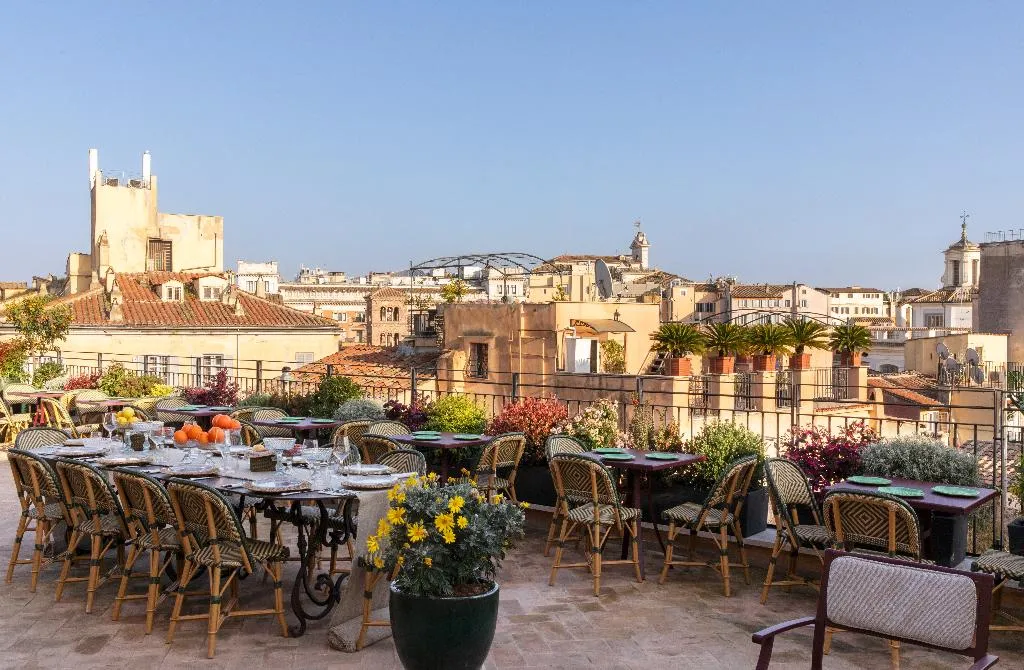 Terrace, Adriano Rooftop, Rome