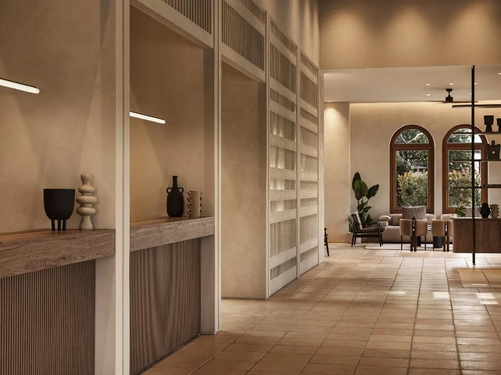 Lobby, Aulus Lindos Rhodes, Curio Collection by Hilton, Rhodes
