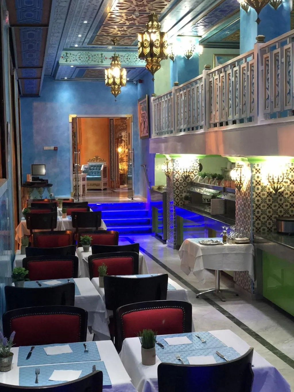 Restaurant, Royal Victoria, Tunisia