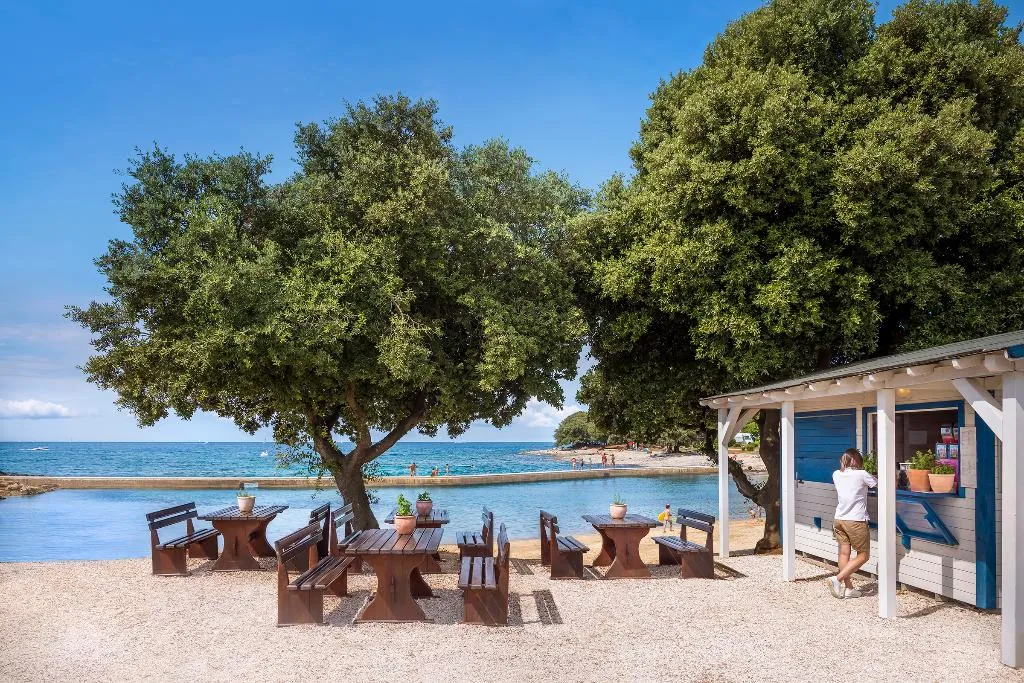 Bar, Koversada Uncovered Naturist Mobile Homes, Istria
