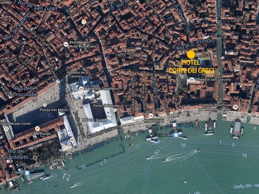 General view, Corte dei Greci, Venice