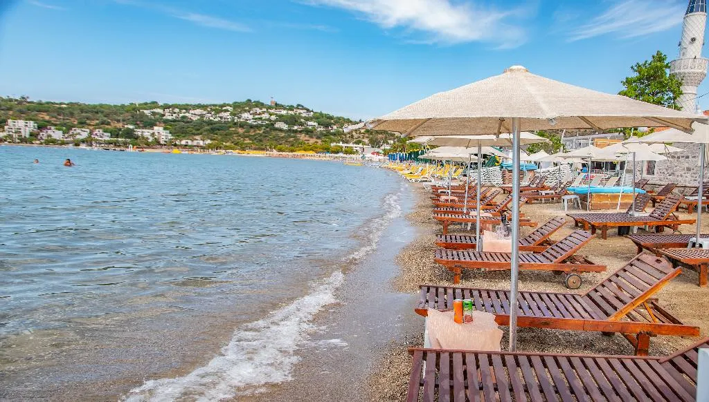 Beach, Blue Bay Beach Hotel, Bodrum