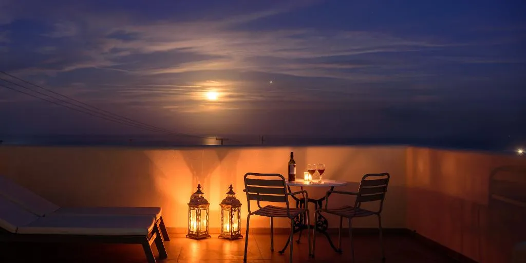 General view, Aliter Suites, Santorini